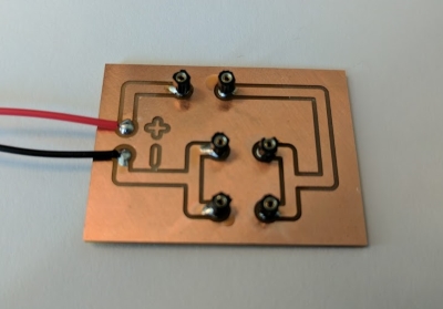 picture of variable mixed series and parallel circuit module