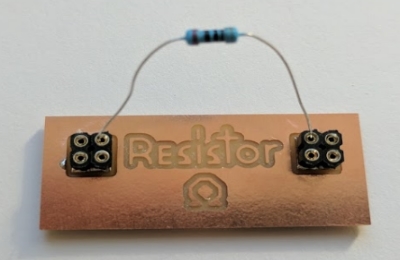 picture of a variable resistor circuit board